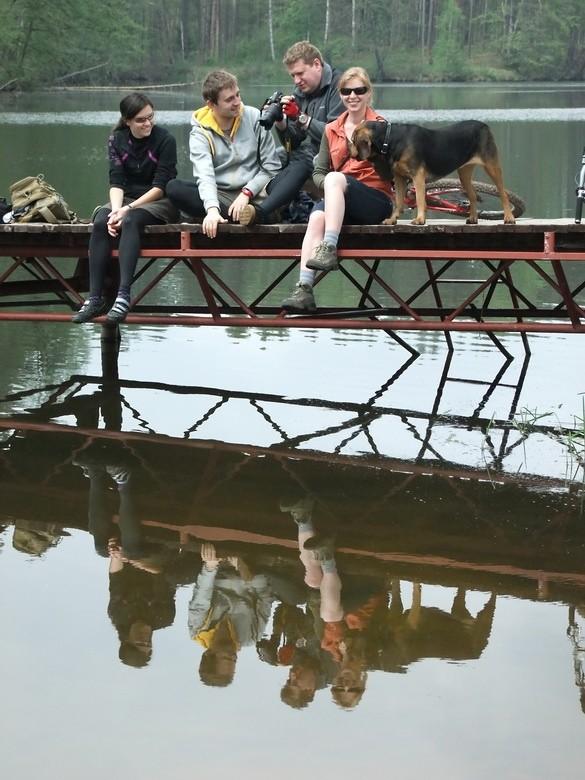 Prawie cała drużyna w Grzybku