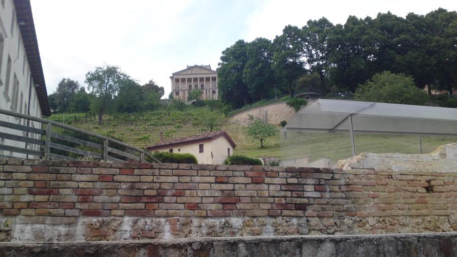 Kawałek zamku w Conegliano
