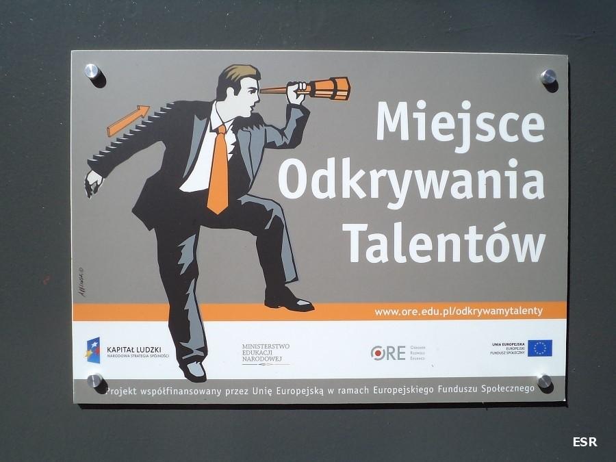 Miejsce okrywania talentów.