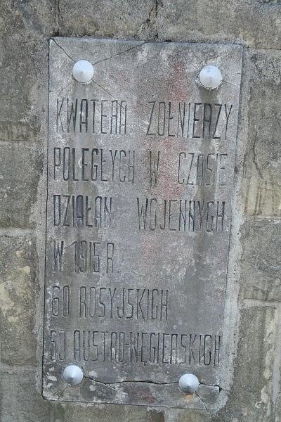 Cmentarz z I wojny nr 127 Binczarowa