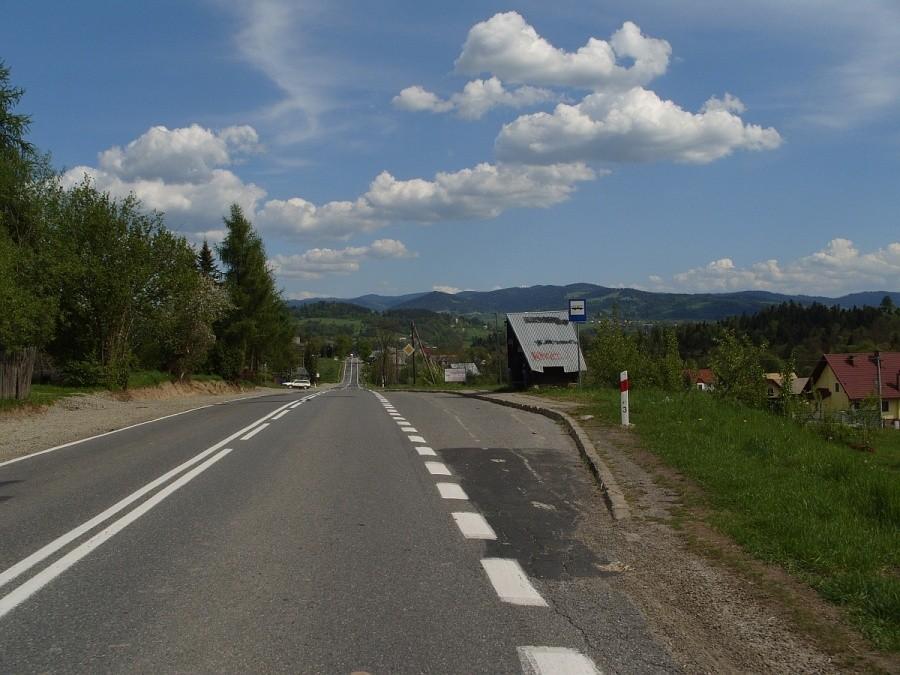 przed Rabką - powrót w Gorce
