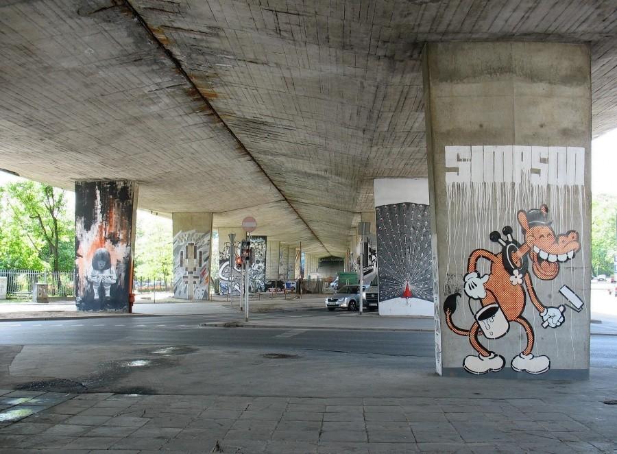 Street Art na Rondzie Sedlaczka