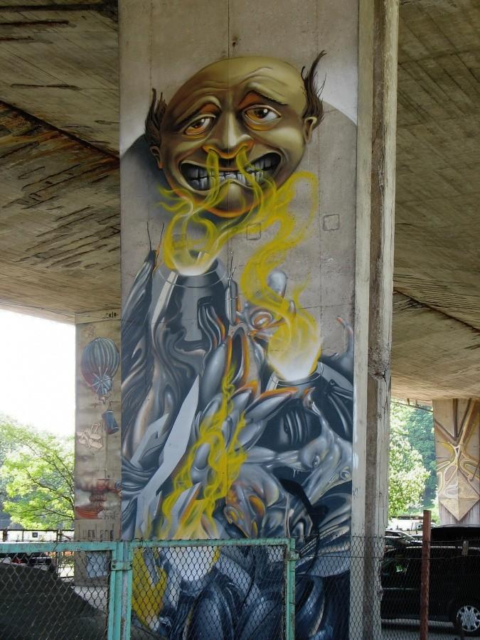 Art Street pod Estakadą Trasy Łazienkowskiej