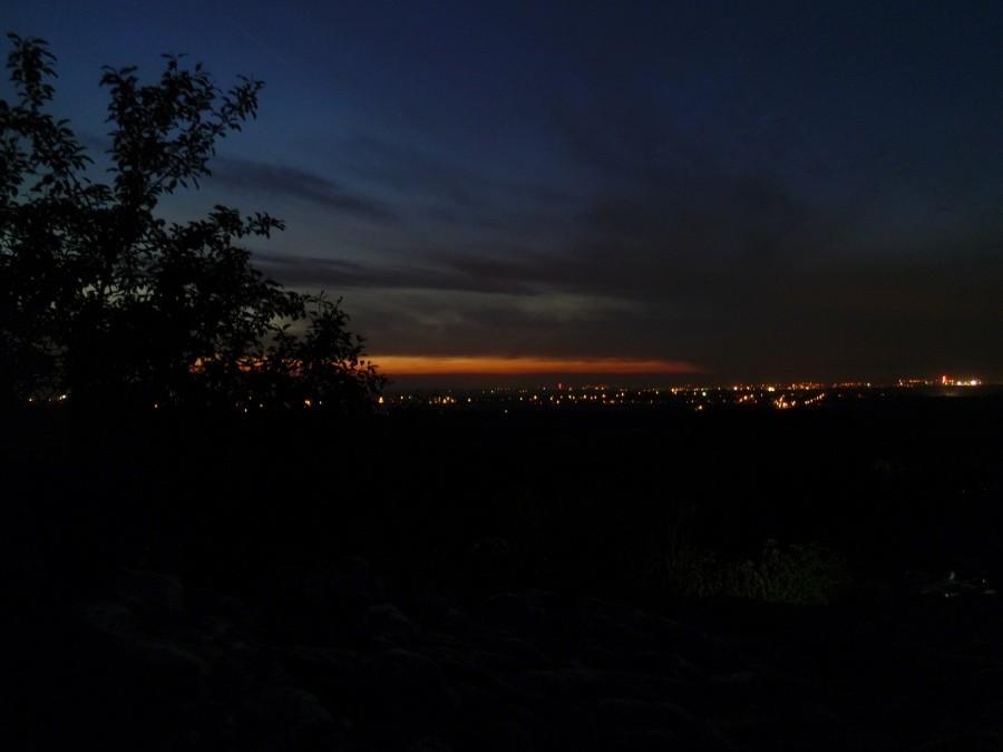 Nocne foto: Skałka w Niegowonicach