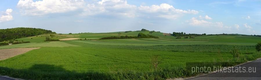 panorama na Dąbrowno
