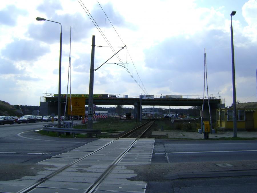 Budowa autostrady A-1 na wysokości Ciechocinka