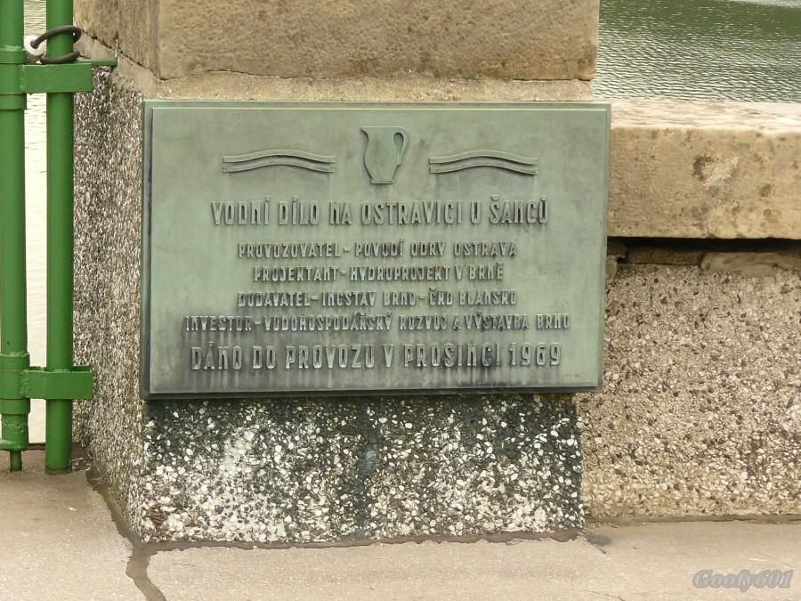 Pamiątkowa tablica.