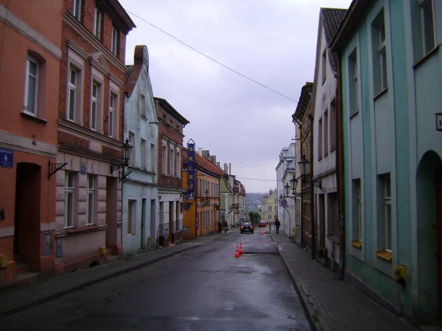 Uliczki w Gniewie