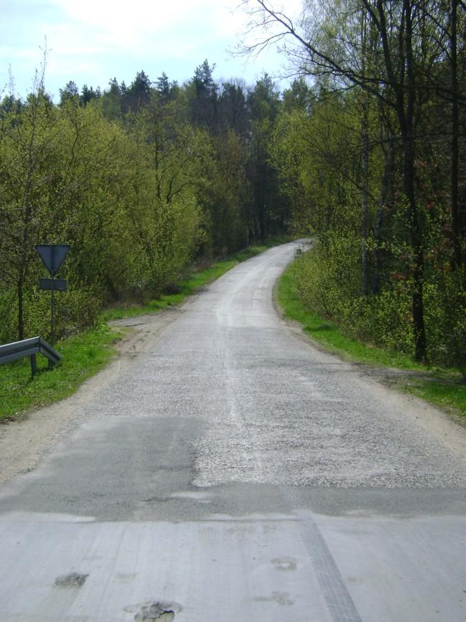 Stromy podjazd pod Dąbrówkę Królewską