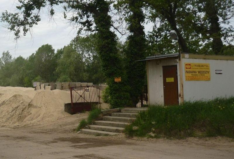 Piaskarnia Miedzeszyn przy ulicy Sitowie