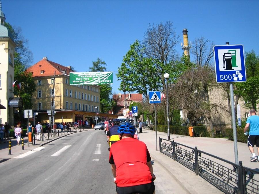 Przejeżdżamy przez Kudowę Zdrój