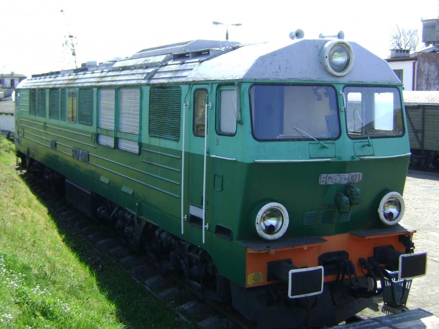 Jedyny zachowany SP47-001 w skansenie w Kościerzynie