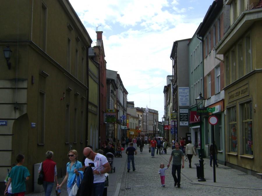 Uliczki starówki w Kościerzynie