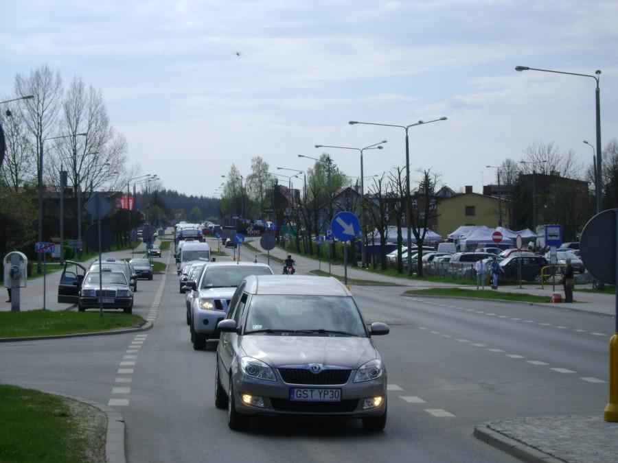 Zatłoczona Kościerzyna