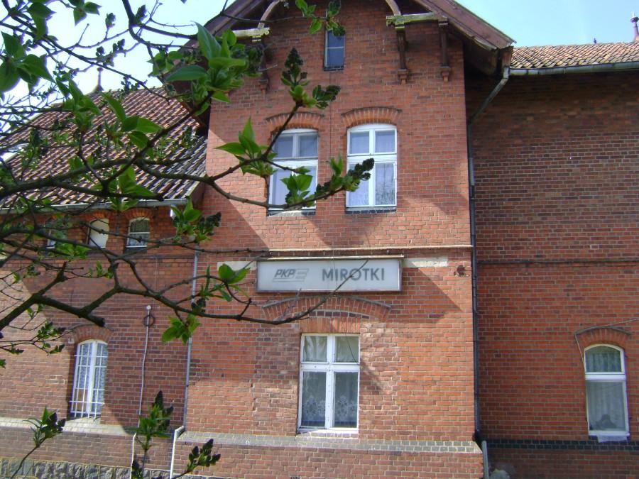 Nieczynna stacja PKP Mirotki
