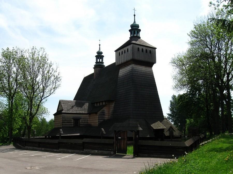 Kościół w Haczowie- XIV wiek.