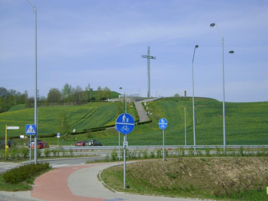Ołtarz papieski na obrzeżach Pelplina