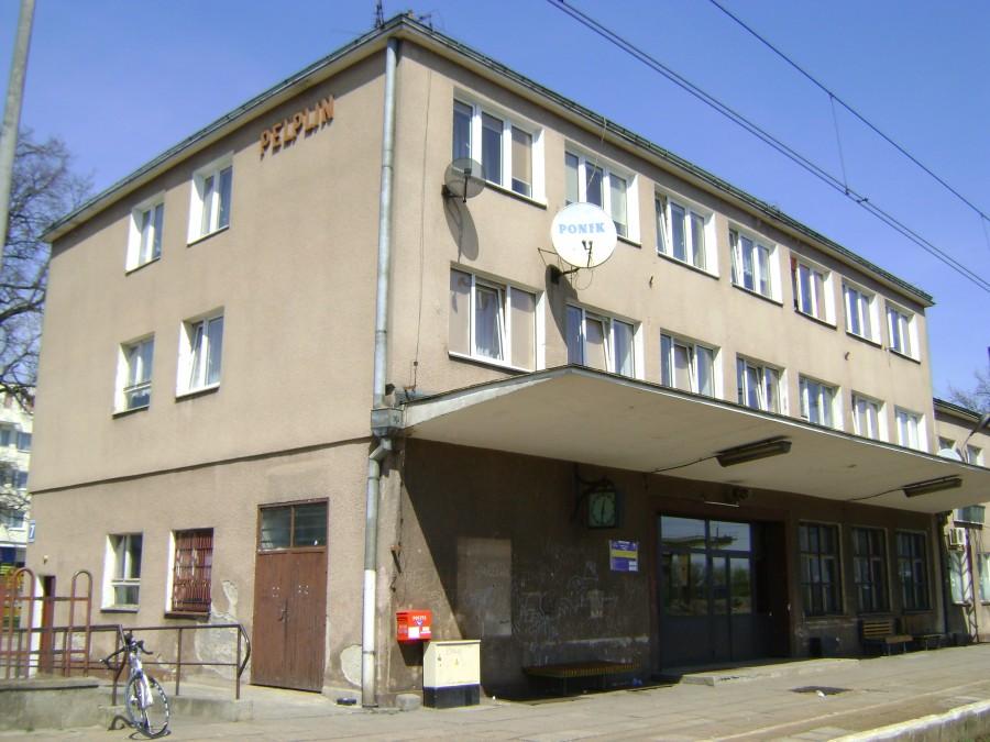Dworzec PKP W Pelplinie