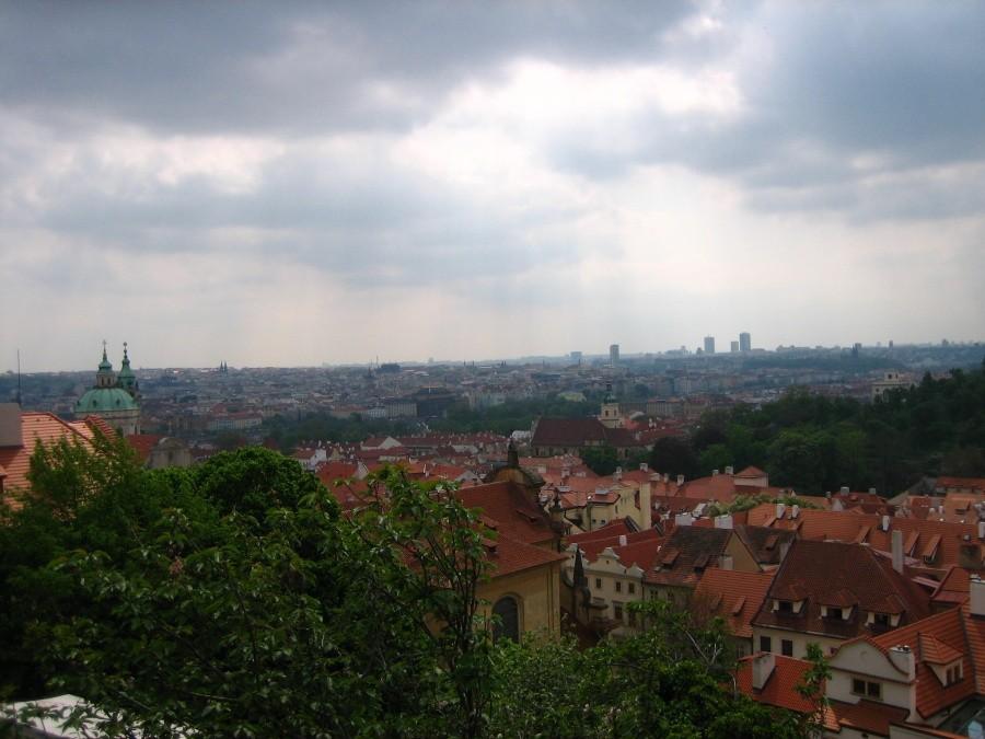 Widok na Pragę z Hradczan
