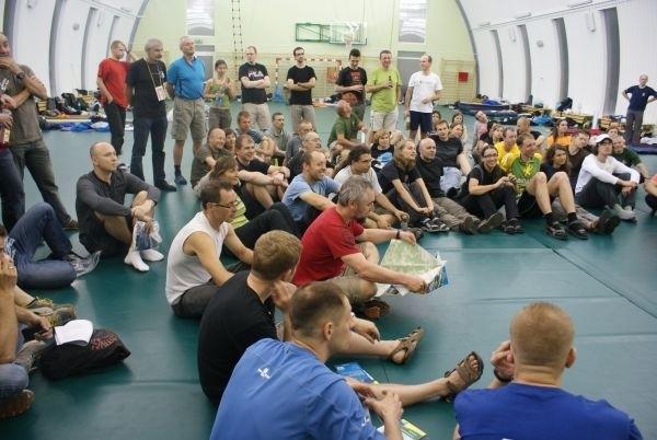 dlatego nie wszyscy zawodnicy na nią dotarli