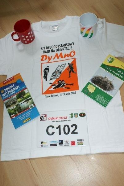 prezenty od organizatorów DYMNO 2012