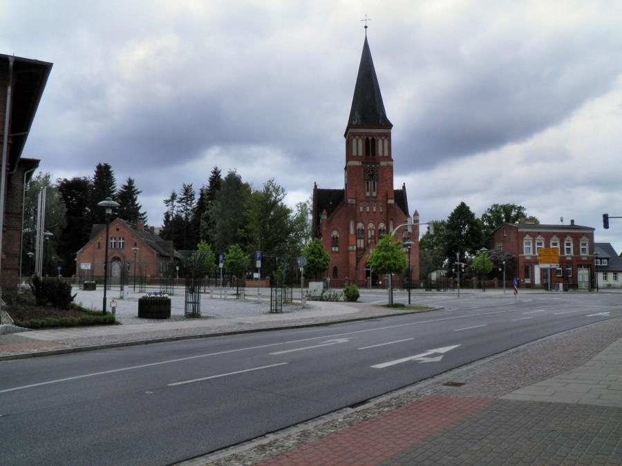 Centrum miejscowości Eggesin.