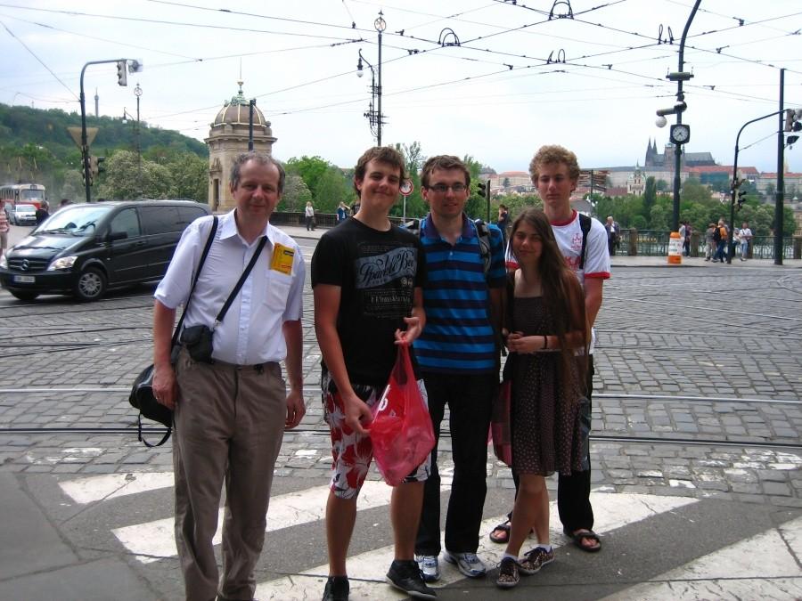 od prawej: Michał, Agata, Łukasz, Tomek i ja