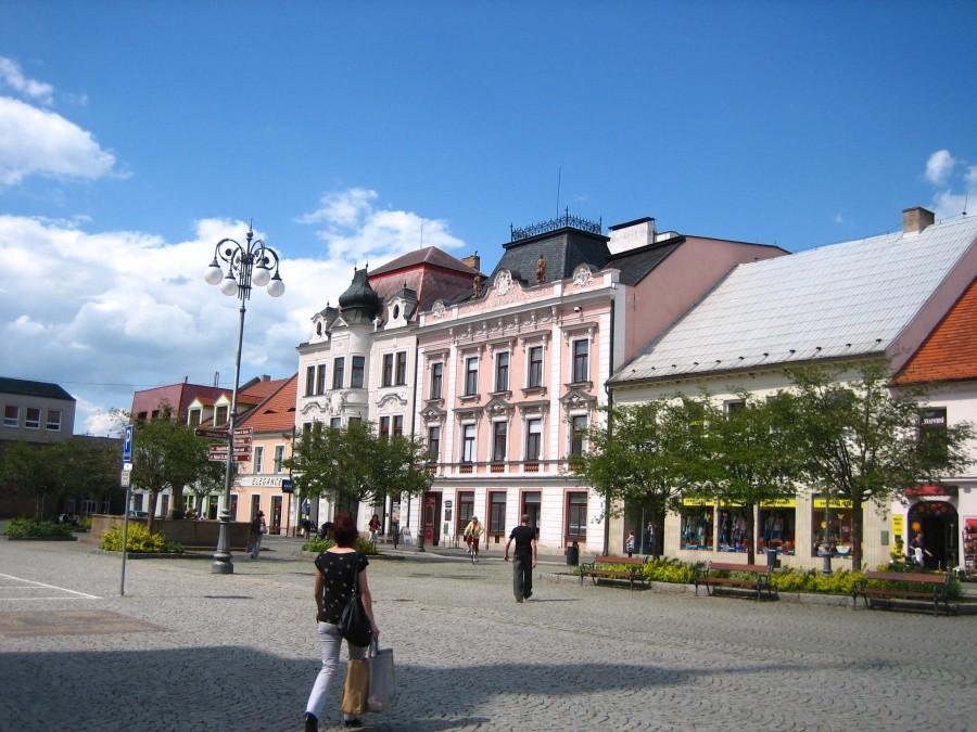 przejeżdżając przez Rokycany