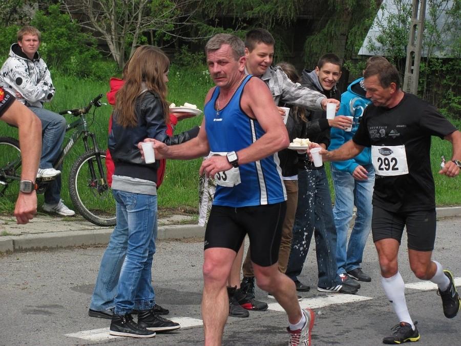 bufet w Małastowie, przed pierwszym podbiegiem
