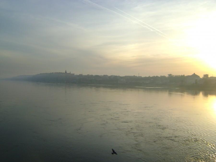 Wczesny poranek nad Wisłą