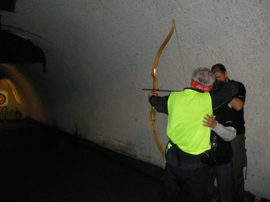 Rajd Miejski 360 Stopni Gliwice 2012 - strzelanie z łuku.