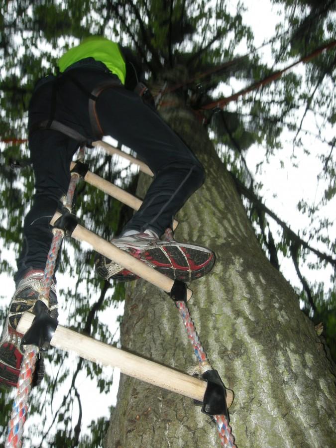 Rajd Miejski 360 Stopni Gliwice 2012 - Zadania linowe.