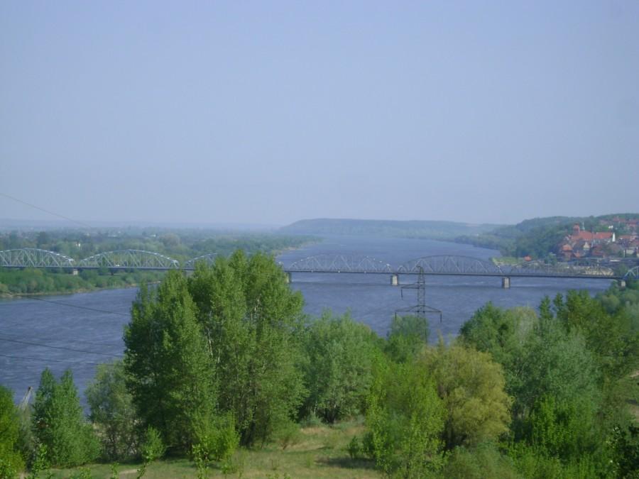 Widok na most B.Malinowskiego w Grudziądzu