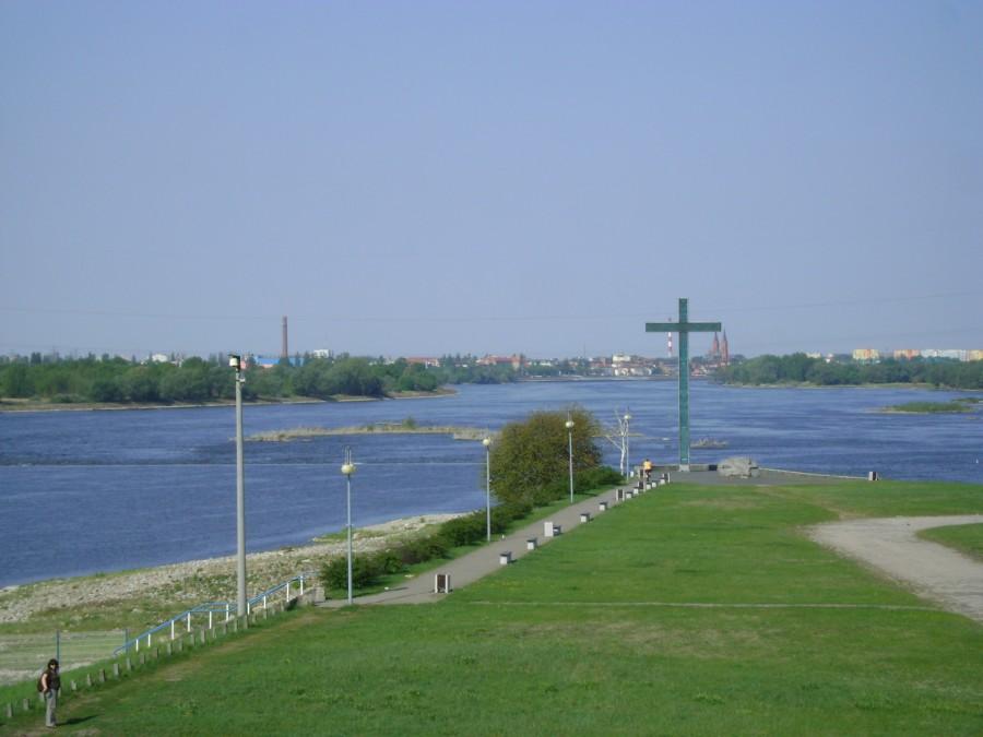 Włocławek,widok na Wisłę