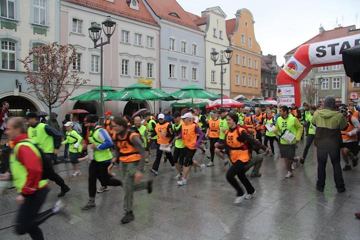 Rajd Miejski 360 Stopni Gliwice 2012 - start do I etapu