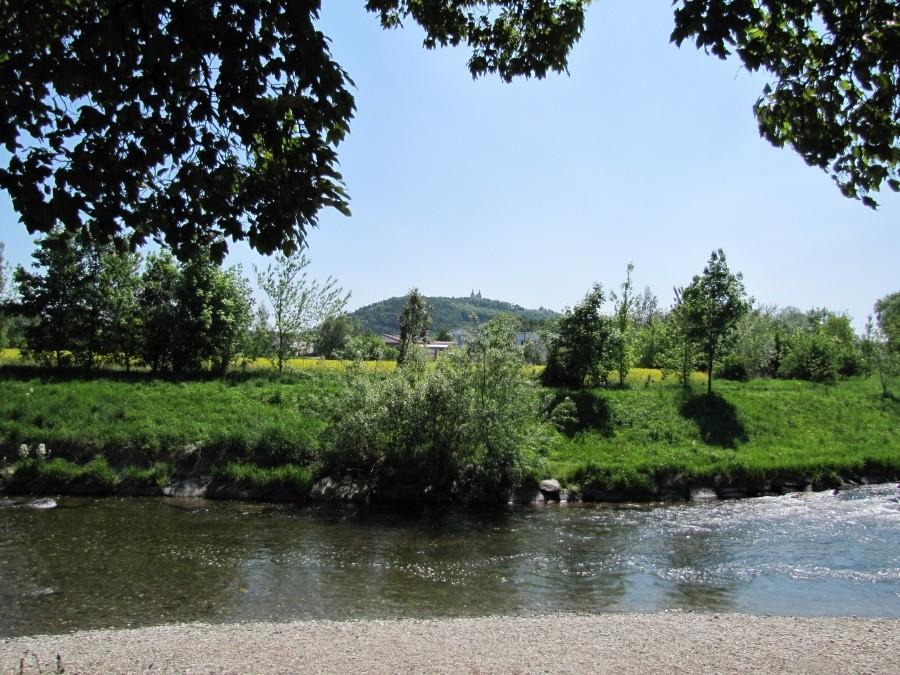 rzeka Opava w Krnovie