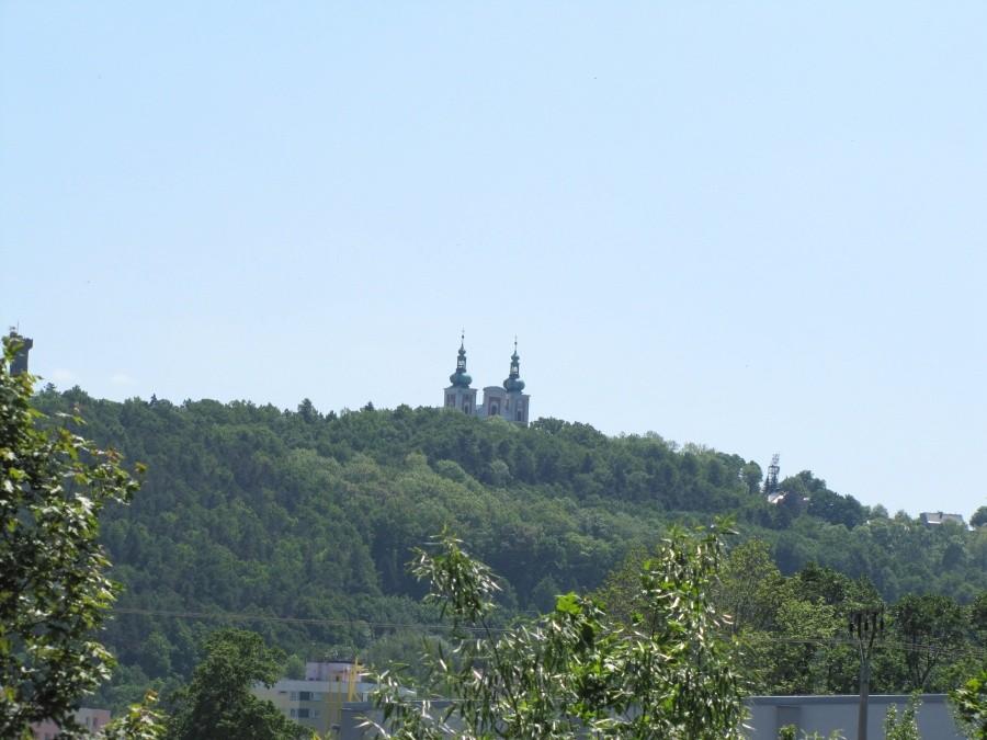 Krnov , widok na Czerwony Dwór