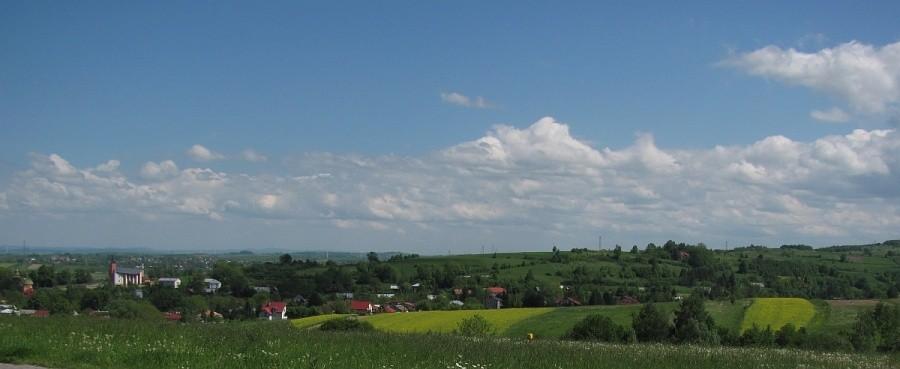 Iwonicz widziany z górki