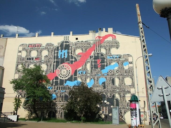 Mural - Legionów (M-City)
