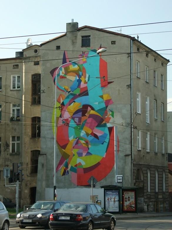 Mural - Kilińskiego/Pomorska (Kenor)