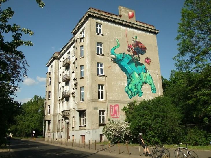 Mural - Uniwersytecka (Etam Cru)