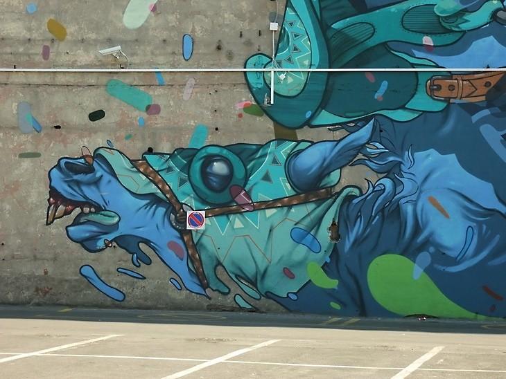 Mural - Kościuszki 27 - detal