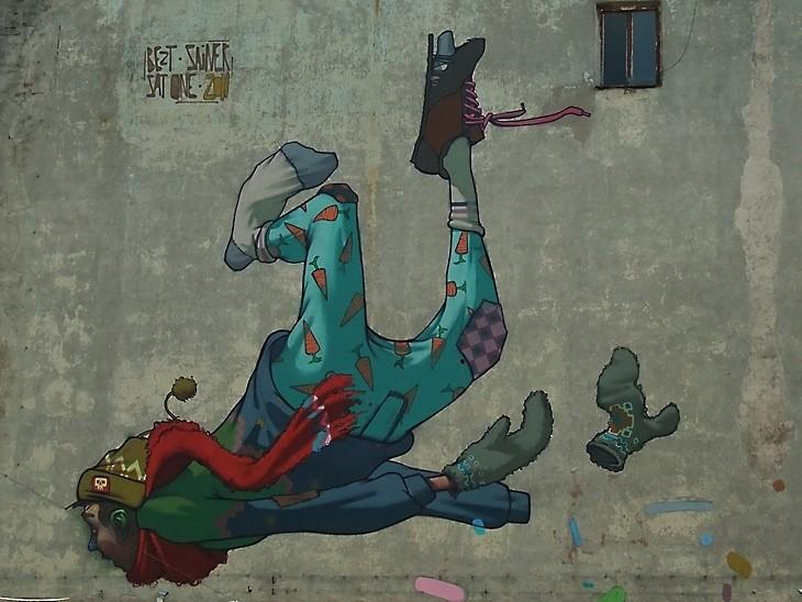 Mural - Kościuszki 27 - detal