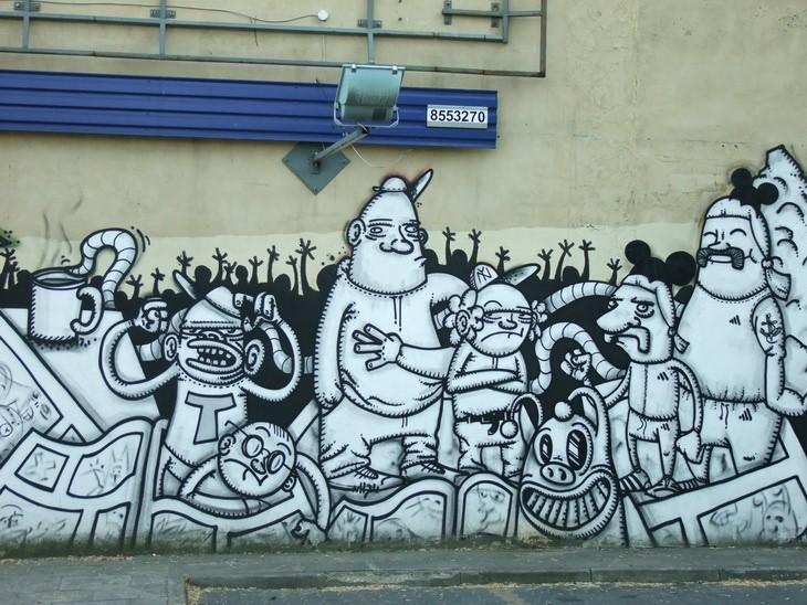 Mural - Kilińskiego/traugutta (detal)