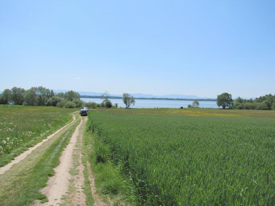 Wisła Wielka . W dole Jezioro Goczałkowickie