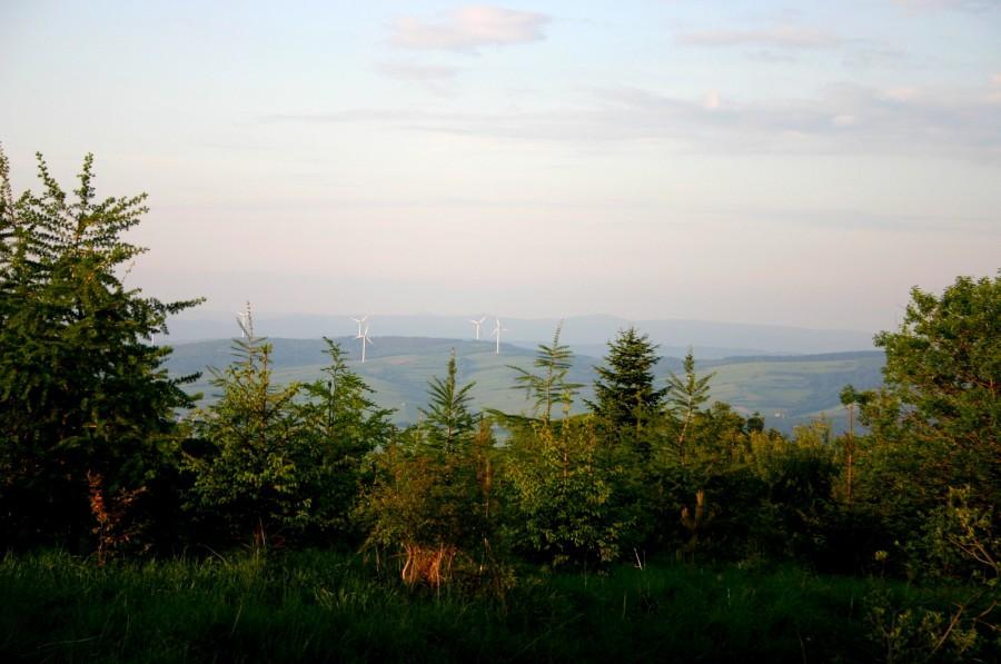 Widok z pasma Bukowicy