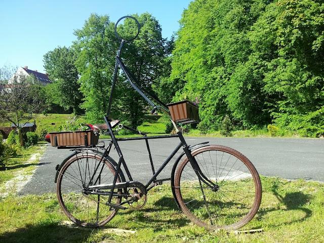 Rowerzysta w Jaszkowej Górnej
