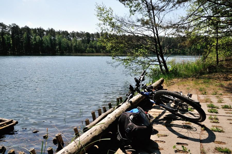 Opalanie nad Jeziorem Jeleń