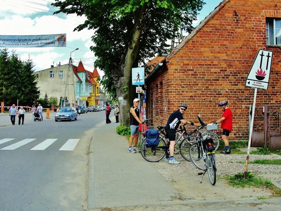 Postój w Wiele.