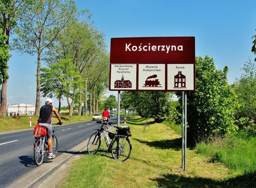 Wjazd do Kościerzyny.